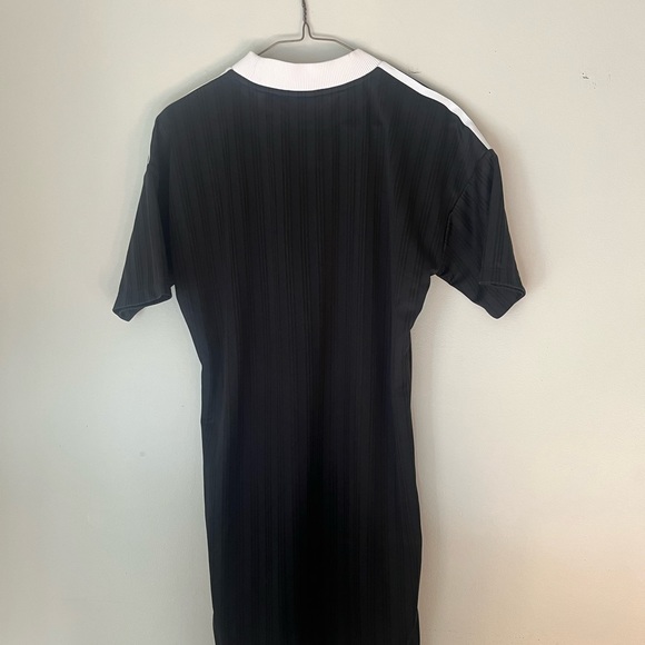 Adidas - Aritzia 3 Stripe Long Tee Dress - XS - Picture 2 of 3